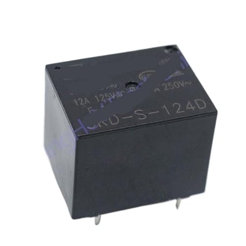 Relé de potencia 24V 5 pines SRD-S-124D pack de 5 piezas reemplazo HF3FF para circuito electrónico