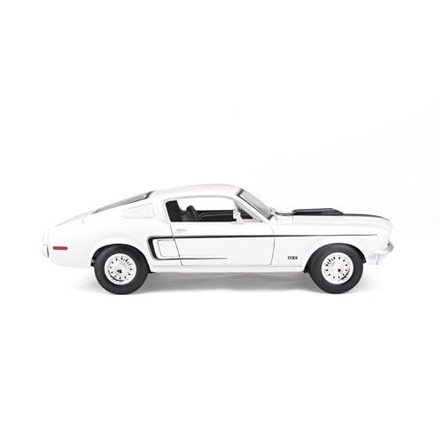 Maisto 1968 Ford Mustang GT Cobra Jet 1:18 Modelo Diecast miniatura 3