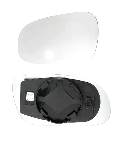 RC Replacement Wing Mirror Glass for Fox 2003 2004 2005 2006 2007 2008 2009 2010 2011 models Heated Mirror (Left Hand Side - UK Passenger Side)