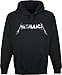 Produktbild Metallica Spiked Logo Männer Kapuzenpullover schwarz XL 80% Baumwolle, 20% Polyester Band-Merch, Bands