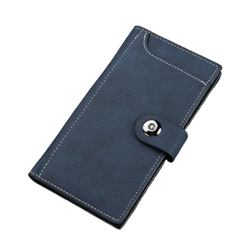 Portefeuille trois volets bleu parfait pour organiser vos cartes lors de vos sorties
