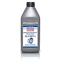 LIQUI MOLY Bremsflüssigkeit SL6 DOT 4 | 1 L | Bremsflüssigkeit | Art.-Nr.: 21168, Silber