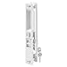 Prime-Line Products C 1240 Mid Body Hook and Keyed Sliding Door Handle Set, White Diecast, 1-Pack