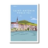 Un objet décoratif idéal pour les amoureux du Tarn-et-Garonne, les passionnés de patrimoine local et les amateurs de design graphique.