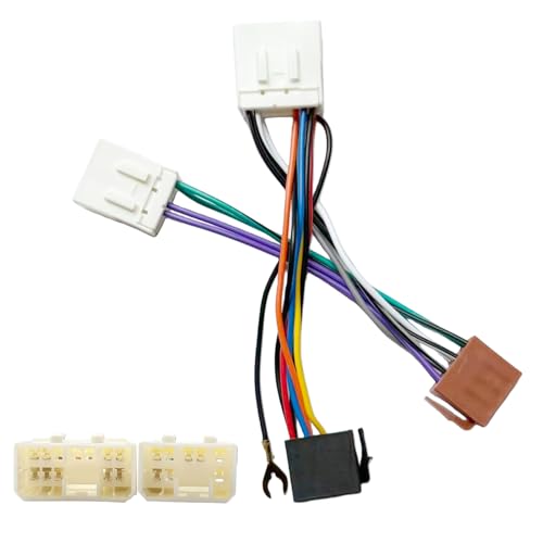 12&8Pin Aftermarket Wiring Harness for Mazda 1988-2002,