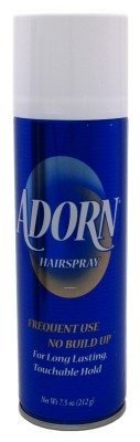 Adorn Touchable Hold Hairspray 7.5oz (2 Pack) by ADORN