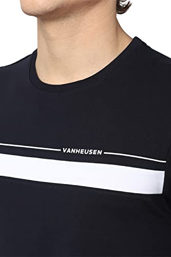 Image of Van Heusen Men's Cotton Regular Fit T-Shirt