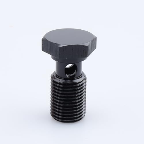 Image of AC PERFORMANCE Banjo Bolt M10 x 1.25 (20mm UHL) Aluminum Black