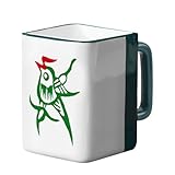 Générique Tazas De Té De Cerámica - Taza Retro | Taza de Desayuno 400ml...