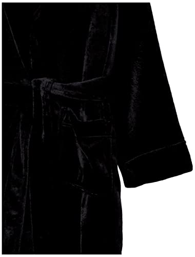 Amazon Essentials Women's Mid-Length Plush Robe (Available In Plus Size), Black, X-Large #TOP6