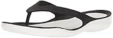  Crocs Swiftwater - Chanclas para Mujer, Color Negro y Blanco, Talla 11 M