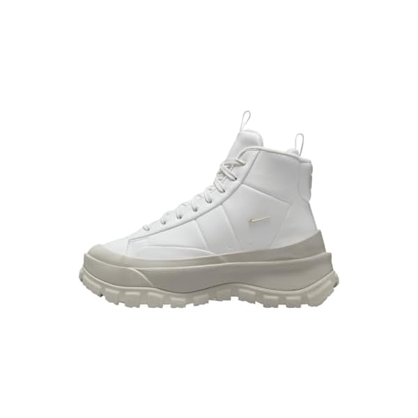 Nike Blazer Roam Mid Women's Winterized Shoes (FQ9065-100, Summit White/Light Bone/University Gold/Phantom)