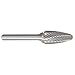 Carbide Bur, Tree, 1/4 in, 1/8 Shank (2 Pieces)