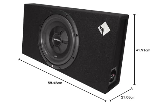 Image of Rockford Fosgate R2S-1X10 Prime R2S Single 10-Inch Shallow Loaded Enclosure