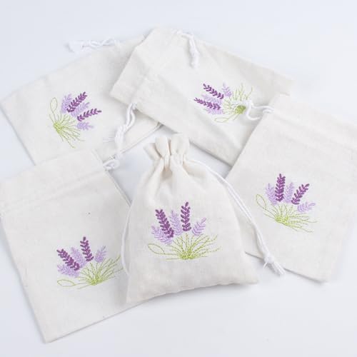 Pack de 10 Bolsas de Algodón y Lino con Lavanda miniatura 3