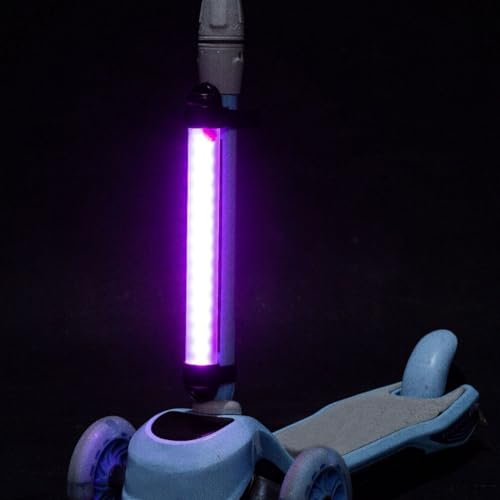 Éclairage de scooter pour conduite sécurisée et visible la nuit
