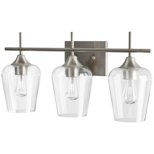 VONLUCE Bathroom Vanity Light, 3 Light Bathroom Light Fixture Over