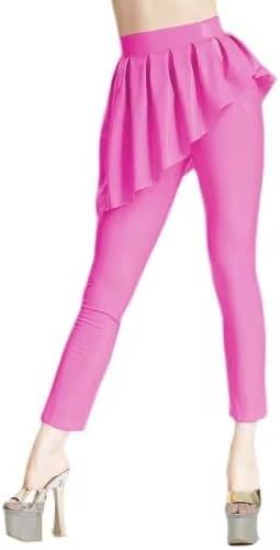 Cosplay Women's PVC Pants S-7XL,Pink,7XL