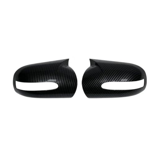 Couvercle rétroviseur carbone pour Benz Classe C W203 et E W211 style tuning luxe