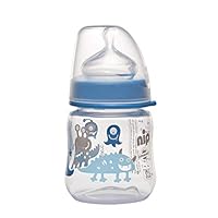 NIP Mix glazen fles // set van 2 // glazen babyfles // standaard glazen