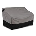 FORSPARK Waterproof Patio Sofa Cover, Heavy-Duty 3-Seater Outdoor Couch Cover, Universal Fit for Large Sofas & Deep Seats, Fits up to 79”W x 38”D x 35”H
