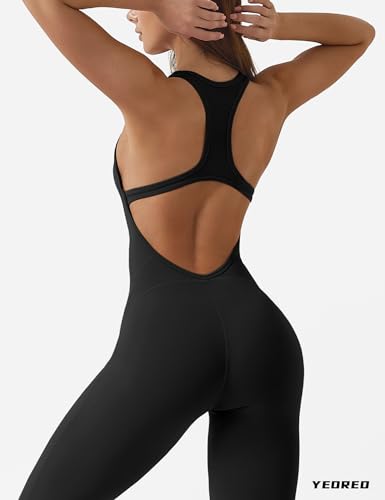 YEOREO-Womens-Backless-Jumpsuits-Gloria-Sleeveless-Scoop-Neck-Bodycon-Romper-Racerback-Jumpsuits-Grey-XL