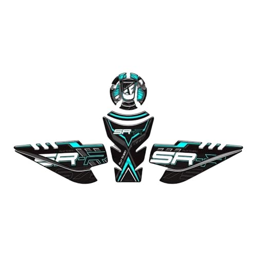 Autocollants genou pour essence CFMOTO 675SR-R grip latéral haute densité