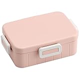 スケーター(Skater) 弁当箱 女性用 4点ロック 抗菌 ランチボックス 650ml 食洗機対応 汁漏れしにくい 日本製 くすみピンク YZFL7AG-A