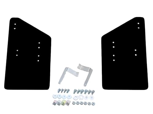 クスコ(Cusco) トヨタ ハイエース用 4×4 STYLE シールドフラップ リヤ用 ブラック 2枚セット 918-851-RB