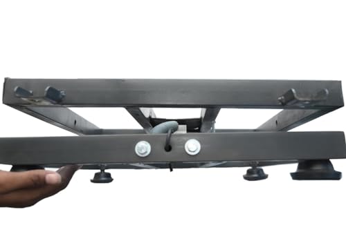 Image of MONET Weighing Scale | Size 16 * 16 inches |150kg Platform Weighing Scale | MS Platform | Long 2-Day Battery Backup | For Industrial And Commercial Use