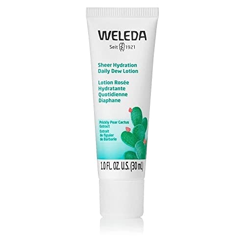 Weleda Sheer Hydration Daily Dew Face Lotion, 1 Fluid Ounce, Plant Rich Moisturizer With Prickly Pear Cactus Extract And Aloe Vera #TOP6