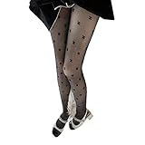 ZODIFEVI 2 Pieces Women's Sexy Letter Fishnet Stockings Leggings Pantyhose with high-Waist Artifact...