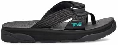 Teva Men's Revive 95 Slide Sandal, Black, 10 | Image 2