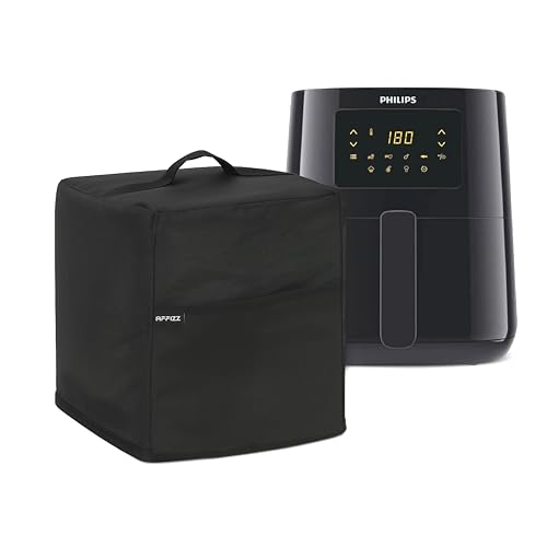 Image of Dustproof Air Fryer Cover for Philips 4.1L HD9252 /90 - Polyester Kitchen Oven and Home Appliances with Handle & Pocket | for Women, Men & Everyday Use