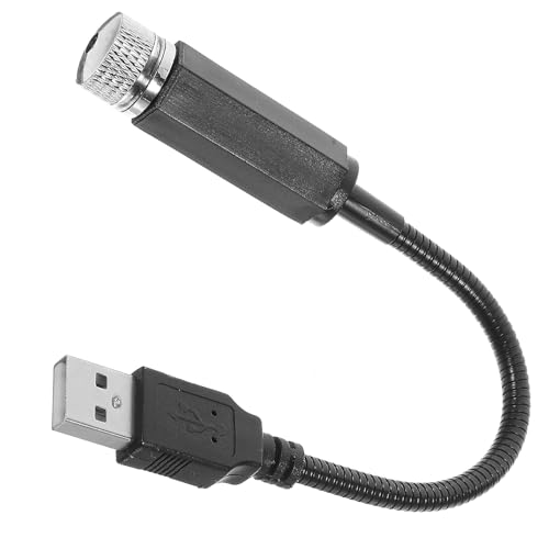 TOBBOMEY USB���d�Ή��̎ԓ��A�N�Z���gLED���C�g �X�^�[�v���W�F�N�^�[ ��]������V�䃉�C�g �ԓ����͋C���o�p ���������J�[�C���e���A�Ɩ�