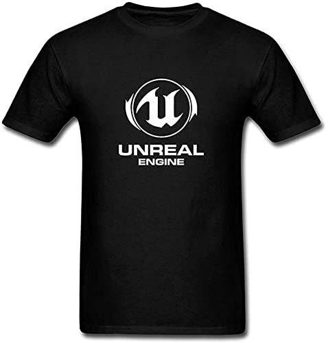 Men's Unreal Engine Logo T-Shirt S ColorName Short Sleeve Black M Cover
