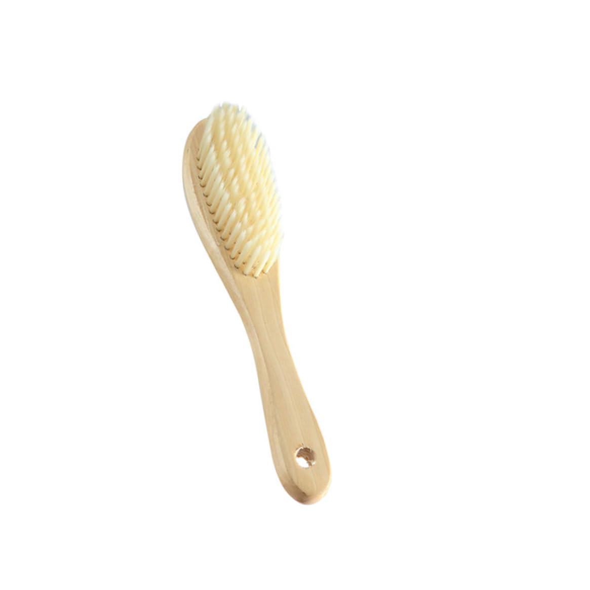 Cepillo de Ropa Soft Bristles Lavandería Cepillo de Limpieza con Mango Largo de Madera para la Limpieza de lavandería de la Oficina en casa