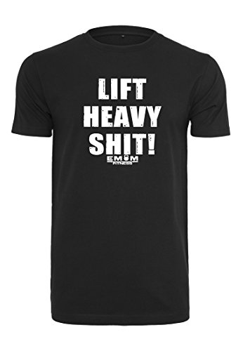 T-shirt de sport pour homme emom Fitness Lift Heavy 100046-s-l Noir taille L