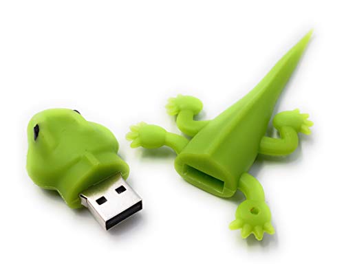 Clé USB 3.0 lézard vert 64 Go H-Customs pour stockage rapide - 2