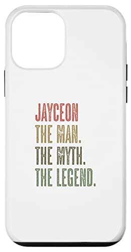 iPhone 12 mini JAYCEON the Man the Myth the LEGEND | FUNNY - Men Boys Name Case