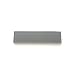 Glass Blank 4" x 1" with Aluminum Mounting for KME (For Lapping Films)