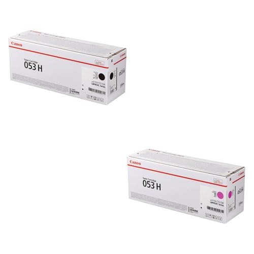 Amazon | 【純正品 2色セット】 キヤノン トナーカートリッジ CRG-053H