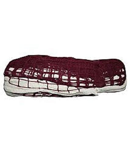 Image of Nylon and Cotton Single Strip USE Badminton NET for Home Training (Multicolour)