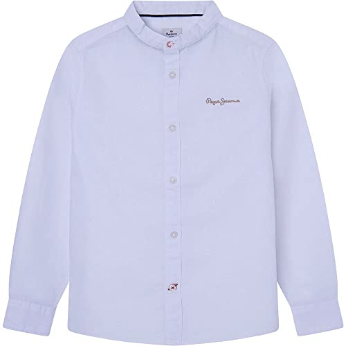 Pepe Jeans Mapleton Shirt, Blanco (Off White), 12 Years Niño