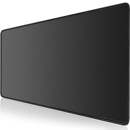 Image of LL-COEUR XXL Black Mouse Pad Gaming Keyboard Mat Laptop Office Desk Mat (1000 x 600 x 3 mm)