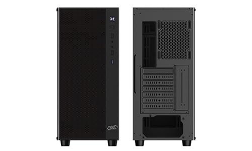 Image of DEEPCOOL MATREXX 55 MESH ADD-RGB 4F Mid-Tower Tempered Glass, Alloy Steel Gaming Cabinet /Computer Case with 4 ARGB Fans Pre-Install, Support Mini-ITX /Micro-ATX /ATX /E-ATX (RGB)