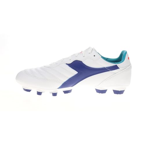 Diadora Mens Brasil 2 R LPU Soccer Cleats - Blue, White3