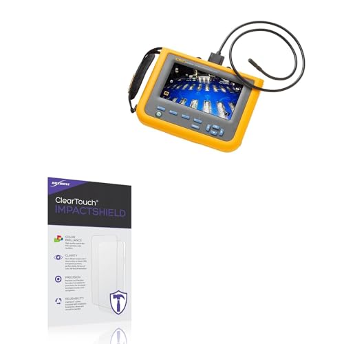 BoxWave Screen Protector Compatible With Fluke DS703 FC - ClearTouch ImpactShield (2-Pack), Impenetrable Screen Protector Flexible Film