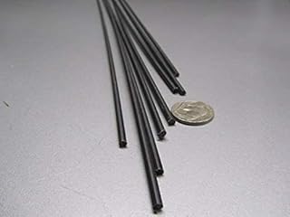 Black Nylon Extruded Round Rod .125