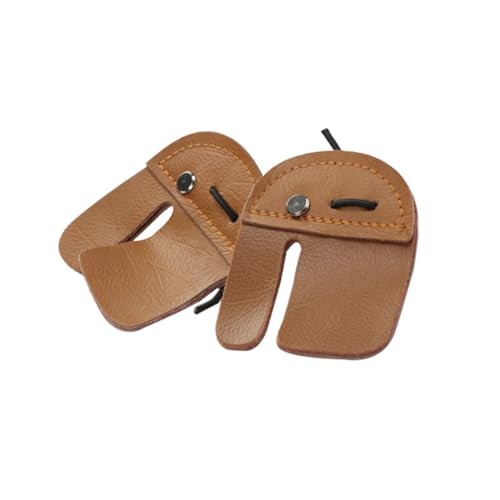 KESYOO 2 Pcs Finger Guard Hunting Accessories Glove Protective Gear for Arrow Shooting